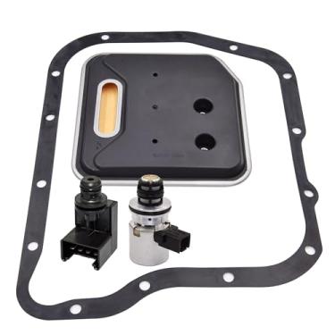 Imagem de Sensor de pressão de transmissão e solenoide de pressão do regulador com junta de filtro A500 A518 A618 46RE 47RE 48RE Compatível com Dodge Dakota Durango 1500 2500 3500 Jeep Replace#4617210