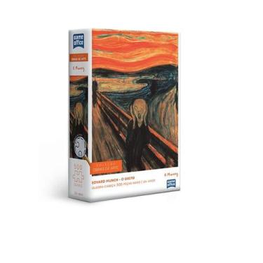 Imagem de Quebra cabeça 500 peças O Grito - Edvard Munch Game Office - TOYSTER