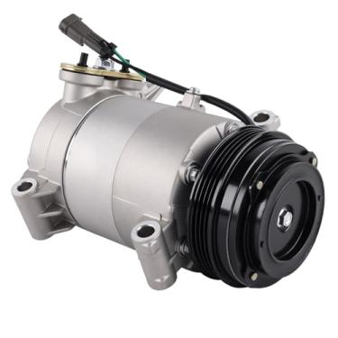 Imagem de Charouse Compressor de ar condicionado 15-22144A compatível com modelos selecionados Cadillac Escalade Chevrolet Avalanche Silverado Suburban Tahoe GMC Sierra Yukon 19188296 1136623