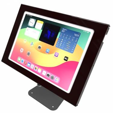 Imagem de TABcare Suporte de mesa giratório antifurto 360 giratório 180 para tablet Apple (preto, iPad 10 10.9, 11 A16)