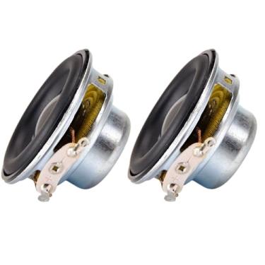 Imagem de 2 peças de alto-falante de alcance total de 40 mm 3.8 cm 4Ohm 5W alto-falante para Arduino