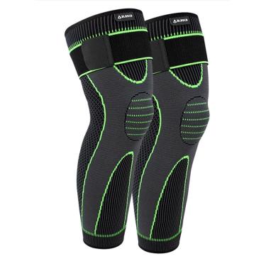 Imagem de Par de Joelheira De Compressão Longbrace 3.0 com Faixa Alasca - Suporte e Conforto-Unissex