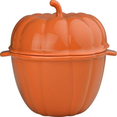 Imagem de Cocotte Abóbora  Laranja com Tampa 1,65 L Germer Porcelanas