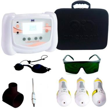 Imagem de Laserpulse Ibramed + Probe Vermelho P3 660nm + Probe Infravermelho P4 