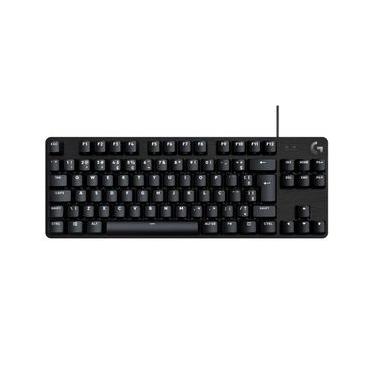 Imagem de Teclado Mecânico Gamer Logitech G413 TKL SE com Layout ABNT2, Iluminação Branca e Teclas Mecânicas Tactile - Preto