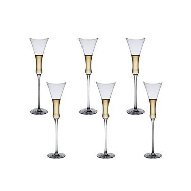 Imagem de Linda taça de vinho com haste redonda copo transparente para vinho tinto e branco 120 ml/116.2 g Home Hotel Personalise