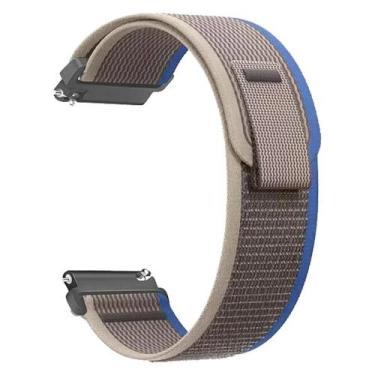 Imagem de Pulseira De Nylon Respirável De 20mm 22mm Para Smartwatches Amazfit Ba