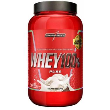 Imagem de Whey Protein 100% Pure Pote (900g) Integralmedica-Unissex