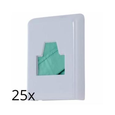 Imagem de Kit 25 Suporte Para Saquinho Descarte De Absorvente  TRILHA