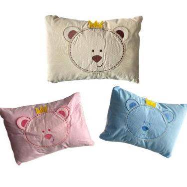 Imagem de Travesseiro Papi Toys Bebe 28 x 38 cm 1 un, Rosa