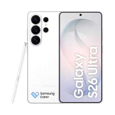 Imagem de Celular Samsung Galaxy S26 Ultra 5G, 256GB, 12GB RAM, Câmera Quádrupla, Tela Grande de 6.9" - Branco
