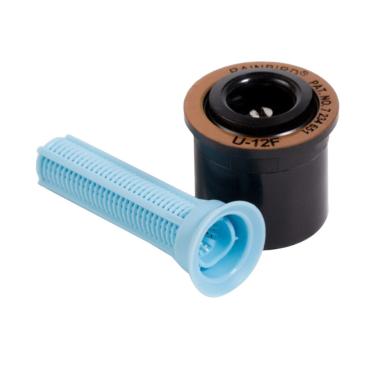 Imagem de Mozzle MPR de plástico série U-12 da Rainbird com tela e estampa de círculo completo, 3,5 m