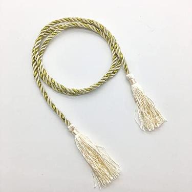 Imagem de Suportes de cortina corda de ligação de bola pendurada bola pendurada fivela de cortina de orelha acessórios acessórios cinto de corda simples amarrado à mão, T3,4 pcs