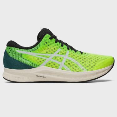  ASICS Men's Hyper Speed Running Shoes, 9, MAKO Blue/Hazard  Green