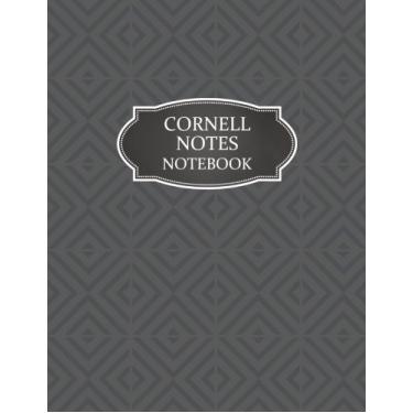 Imagem de Caderno de notas Cornell: Paper College High School 21,6 cm x 28 cm Tamanho grande em formato grande: Volume 3 (Bloco de notas Cornell Paper Journal Gold Glitter Series)