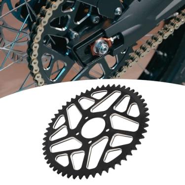 Imagem de Roda dentada traseira da motocicleta 54T 420 Pitch para Sur Ron Light Bee S/X, Segway X160/X260, Talaria Sting - Preto