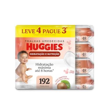 Imagem de Lenços Umedecidos Huggies Supreme Care Leve 4 Pague 3 - 192 unidades, Huggies, Vermelha, pacote de 4