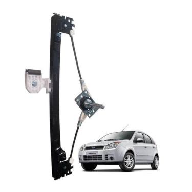 Imagem de Maquina Vidro Manual Fiesta novo hatch 4 p Traseira Esquerda - Zinni G