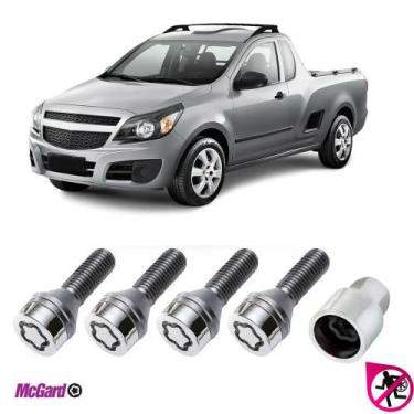 Imagem de Kit Parafuso Trava Antifurto Roda Chevrolet Montana Original - MCGARD