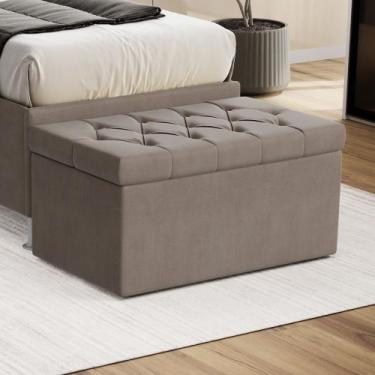 Imagem de Calçadeira Decorativa Sagitarius 90 para Cama de Solteiro Sued Capucci