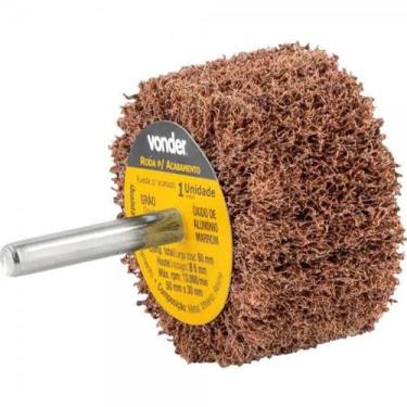 Imagem de Roda Com Haste Para Acabamento 60X30mm G100 Vonder