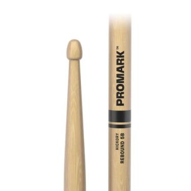 Imagem de Baqueta Rebound 5B (Par) ProMark American Hickory RBH595AW - PRO-MARK
