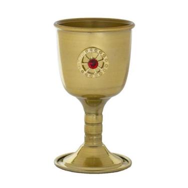 Imagem de Cálice Ritual Umbanda Alumínio 14cm 200ml - Escolha a Cor - Bialluz, R