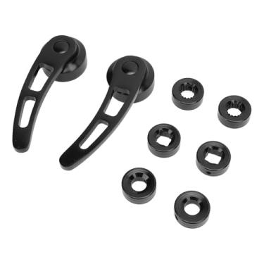 Imagem de Maçanetas Externas Vintage para Carro, Kit de Maçaneta de Porta Vintage de 4 1/4 pol. de Alumínio para Substituição para Mustang, Olds, Nova, Falcon, Torino