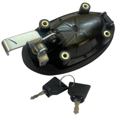 Imagem de JCB Peças de retroescavadeira - Maçaneta 3CX porta esquerda com 2 chaves Número de peça 332/A3731 331/31709 331/43118