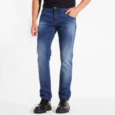 Imagem de Calça Jeans Forum Igor Skinny Ou25 Azul Masculino, 44