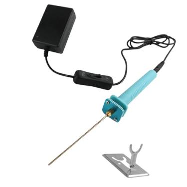 Imagem de rockible Crente de fio de caneta elétrica Crente de fio Pen dos EUA Adaptador NONSLIP GRIP CORTE de ESPOMA de aÇO INONTIDO para MODELO CRIATIVO de CRAÇÃO