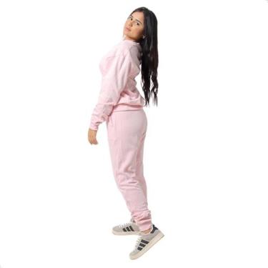 Imagem de Conjunto de Moletom Feminino Gola Careca quentinho e confortável  - Te