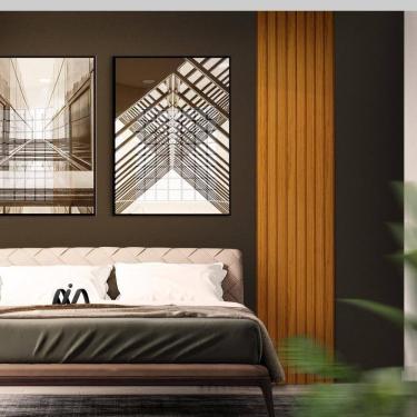 Imagem de Revestimento Ripado Placa 50 Cm X 250 Cm 100% Mdf Naturale Notável Jm Móveis