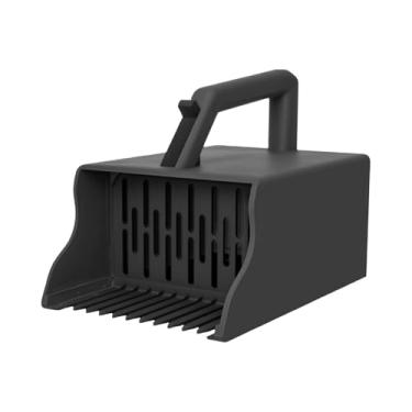 Imagem de Fenteer Colhedor de frutas vermelhas com pente e cabo, ancinho para colheita de mirtilos para groselhas, groselhas vermelhas, Preto