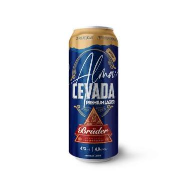 Imagem de Cerveja Alma Cevada Latão 473ml - Pack 12un. - no-brand