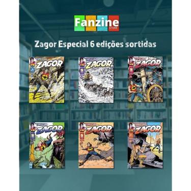Imagem de Zagor Especial Kit Com 6 Edições Hqs