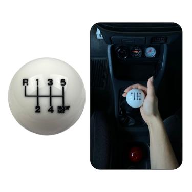 Imagem de Bola Manopla De Cambio Branco Universal BMW Volkswagen Audi