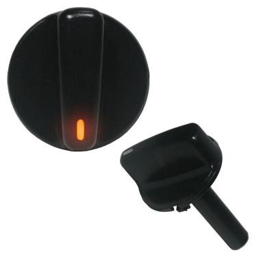 Imagem de Botão Ar Condicionado Longo Gol Parati Saveiro G3/G4 Led Azul Laranja ou Verde