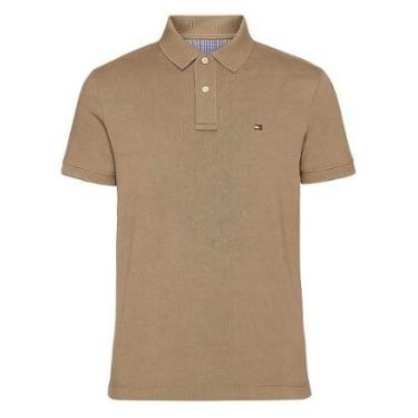 Imagem de Camiseta Gola Polo Tommy Hilfiger Im 1985 Verde Claro Slim-Masculino