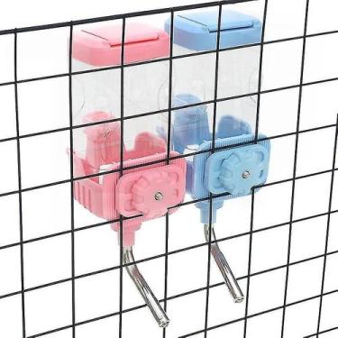 Imagem de Bebedouros 2pcs pet bebedor garrafa cabeça fonte bebedor bola dispensa