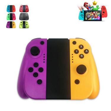 Imagem de Nintendo Switch Mini Controlador Bluetooth Joycon Jogo Joysti - Lightb