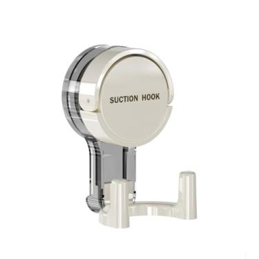 Imagem de INOVER Ganchos com ventosa de cabeça dupla – Cabides de parede resistentes com capacidade de até 3 kg, impermeáveis e reutilizáveis para chuveiro, banheiro, cozinha – sem perfuração, fácil instalação