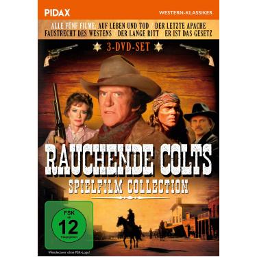 Imagem de Rauchende Colts - Spielfilm Collection / Alle fünf Spielfilme zur Kultserie mit James Arness (Pidax Western-Klassiker) [3 DVDs]