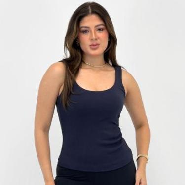 Imagem de Blusa Hering Regata Canelada Feminina-Feminino