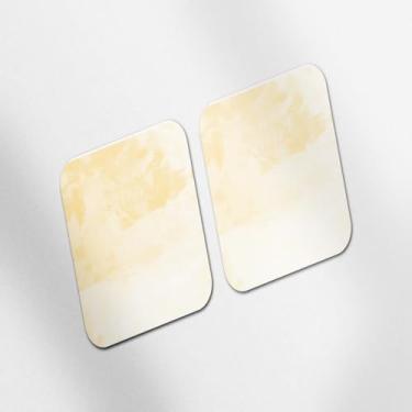 Imagem de Porta Copos Personalizado 9x9 cm Com Design Textura Concreta Rústica