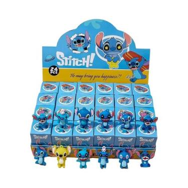 Imagem de Chaveiro Hello Kitty Pikachu Menina Negra Brinquedo Caixa Surpresa Par