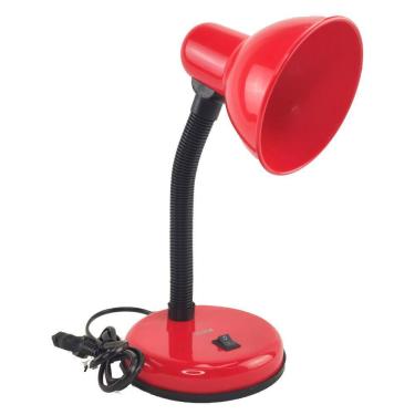 Imagem de Luminária De Mesa Abajur Flexível Escritório Articulável