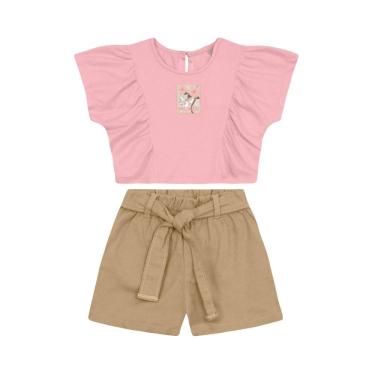 Imagem de Conjunto infantil menina floral Mundi