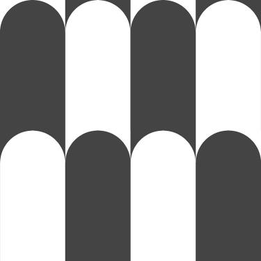 Imagem de Papel de Parede Botany House Yin Yang Preto 15559