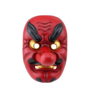 Imagem de Máscara de látex Budismo Prajna Samurai para o Carnaval de Halloween -